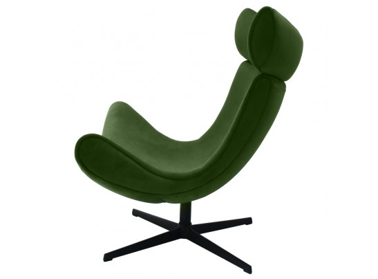 Кресло IMOLA зеленый, искусственная замша в Каменске-Уральском