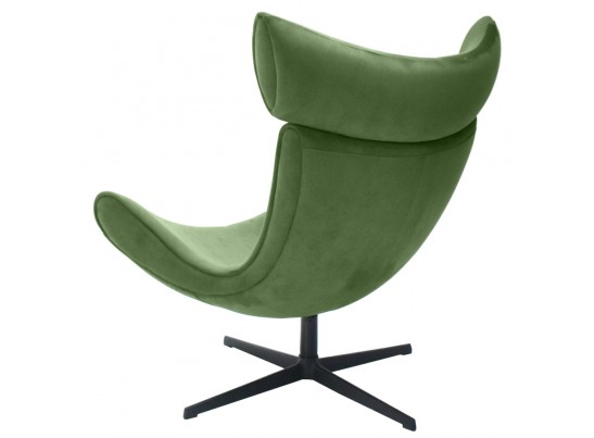 Кресло IMOLA зеленый, искусственная замша в Каменске-Уральском