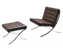 Кресло BARCELONA CHAIR коричневый в Каменске-Уральском