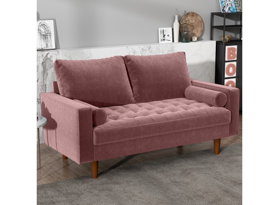 Диван Scott двухместный пыльно-розовый в Каменске-Уральском