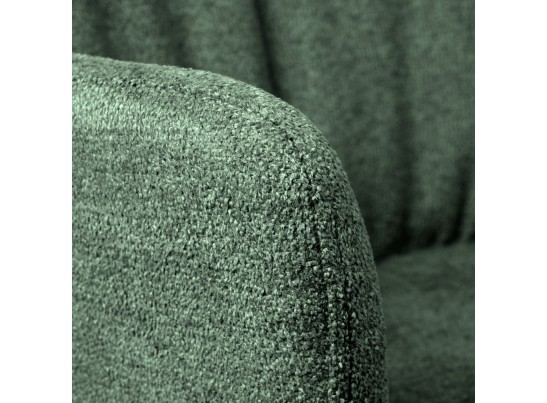 Комплект из 2-х стульев Grant зелёный шенилл на поворотном механизме в Каменске-Уральском