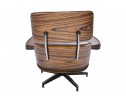 Кресло EAMES LOUNGE CHAIR коричневый в Каменске-Уральском