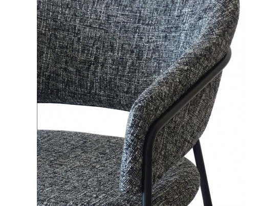Стул Felix черно-белый твид в Каменске-Уральском