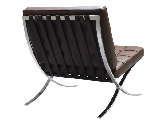 Кресло BARCELONA CHAIR коричневый в Каменске-Уральском