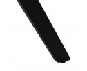 Стол Arthur раскладной 120-184x80x75см, керамогранит чёрный мрамор Greys Black, чёрный в Каменске-Уральском