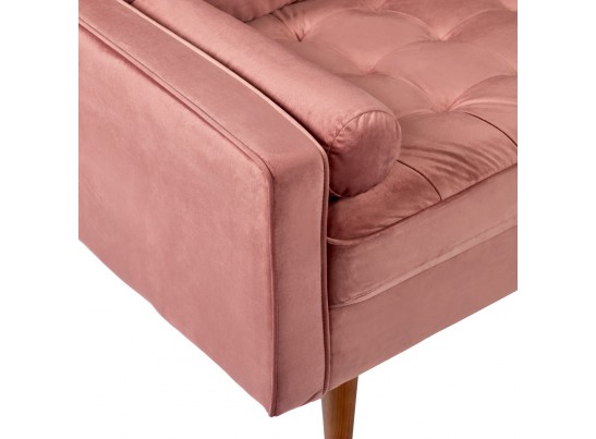 Диван Scott двухместный пыльно-розовый в Каменске-Уральском