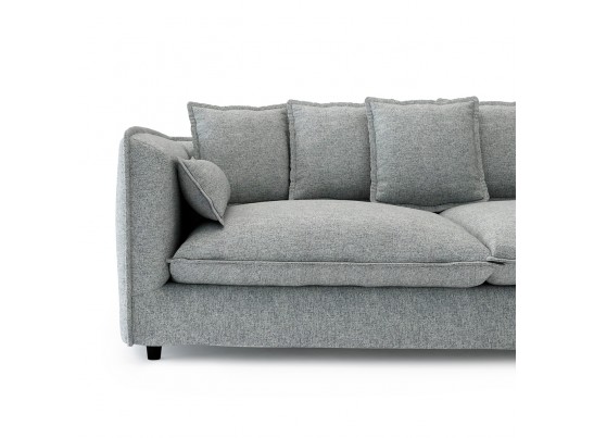 Диван Adam трехместный серый в Каменске-Уральском