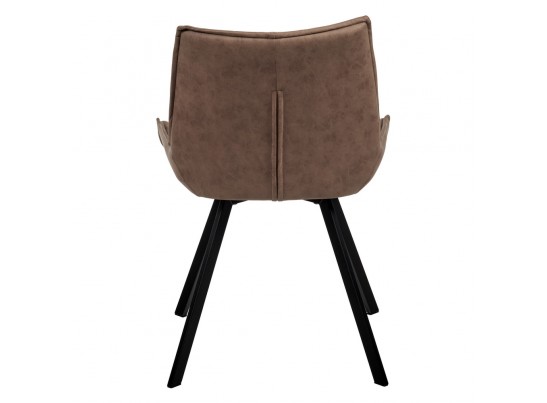 Стул Soft коричневый, искусственная замша в Каменске-Уральском