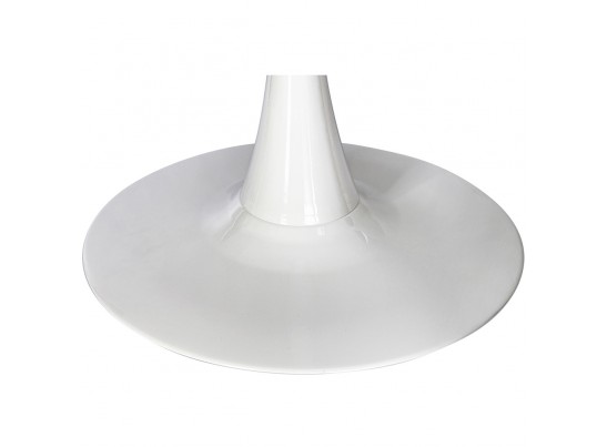 Стол Tulip белый мрамор, 90см в Каменске-Уральском