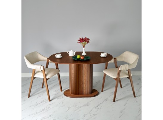 Стол Allure 120х80х75 см, шпон дуба, цвет орех в Каменске-Уральском