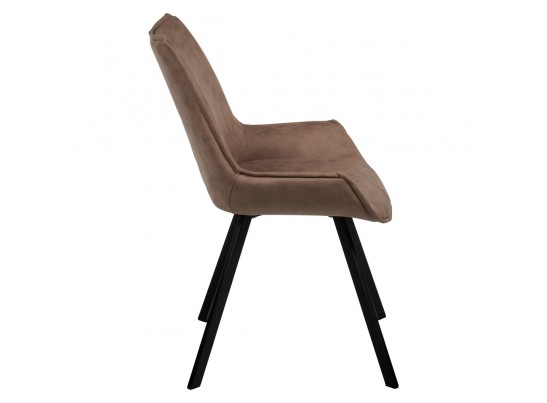 Стул Soft коричневый, искусственная замша в Каменске-Уральском