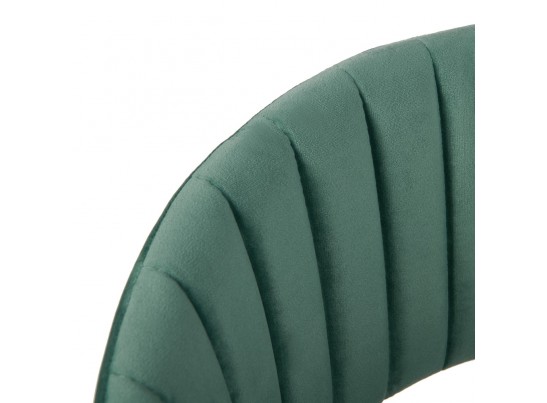 Комплект из 2-х стульев полубарных Turin мятный с золотыми ножками в Каменске-Уральском