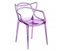 Комплект из 2-х стульев Masters прозрачный сиреневый в Каменске-Уральском