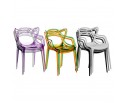 Комплект из 2-х стульев Masters прозрачный сиреневый в Каменске-Уральском