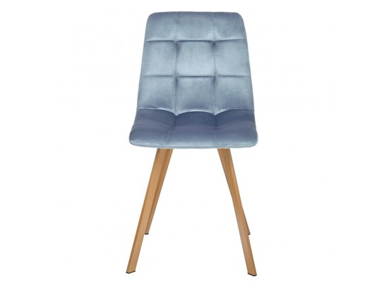 Стул Easy бирюзовый с ножками под дерево в Каменске-Уральском