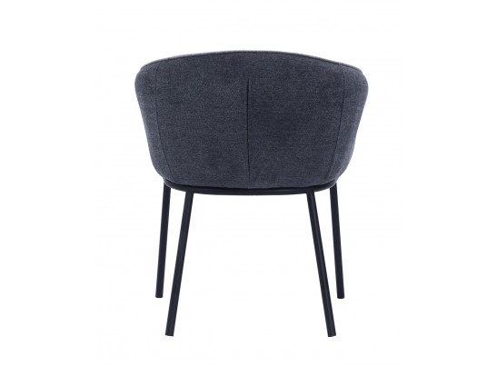 Стул Duke светло-серый, серый с чёрными ножками в Каменске-Уральском