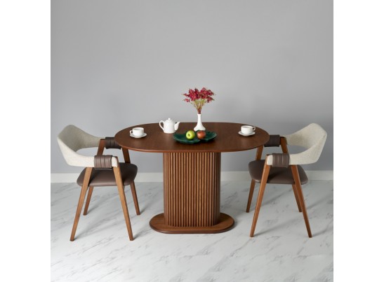 Стол Allure 120х80х75 см, шпон дуба, цвет орех в Каменске-Уральском