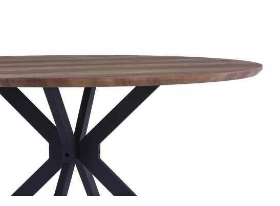 Стол Ralf диам.120см, орех в Каменске-Уральском