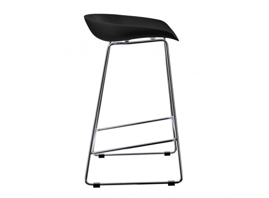 Стул полубарный Neo чёрный в Каменске-Уральском