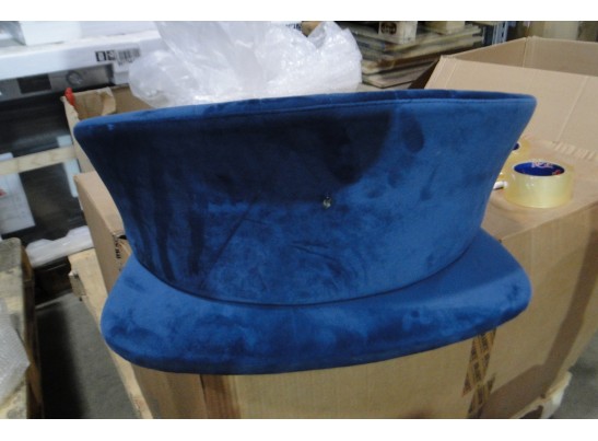 Стул Turin синий с золотыми ножками FR 0557Y в Каменске-Уральском