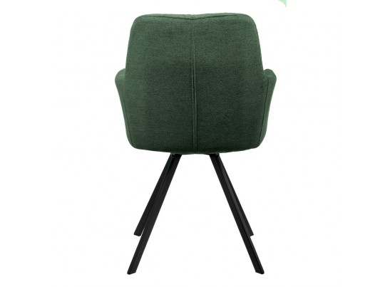 Стул Grant зелёный шенил на поворотном механизме в Каменске-Уральском