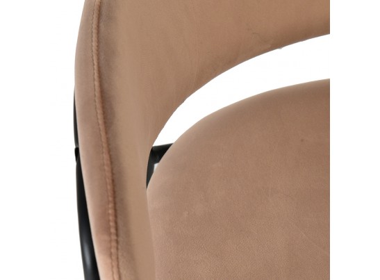 Стул Napoli латте с черными ножками в Каменске-Уральском