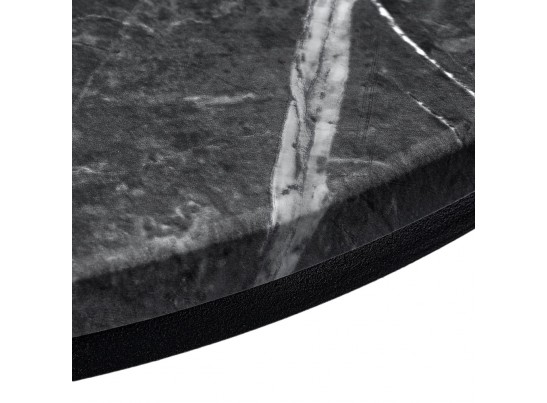 Набор кофейных столиков Tango орех и серый мрамор с чёрными ножками, 2шт в Каменске-Уральском