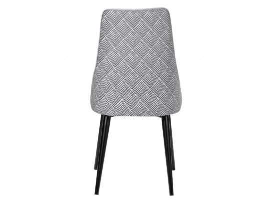 Стул Dave серый с жаккардом в Каменске-Уральском