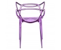 Комплект из 2-х стульев Masters прозрачный сиреневый в Каменске-Уральском