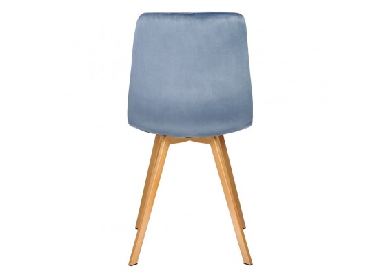 Стул Easy бирюзовый с ножками под дерево в Каменске-Уральском