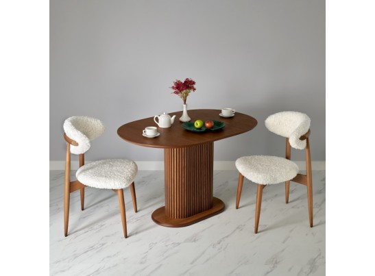 Стол Allure 120х80х75 см, шпон дуба, цвет орех в Каменске-Уральском