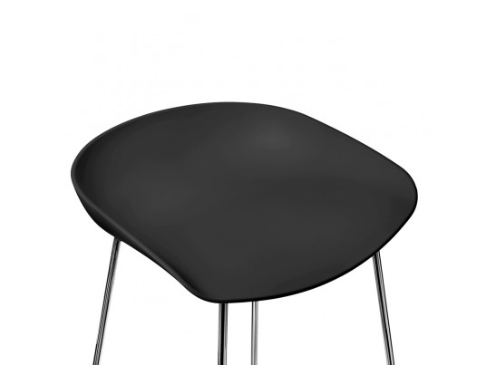 Стул полубарный Neo чёрный в Каменске-Уральском