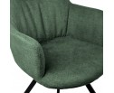 Стул Grant зелёный шенил на поворотном механизме в Каменске-Уральском