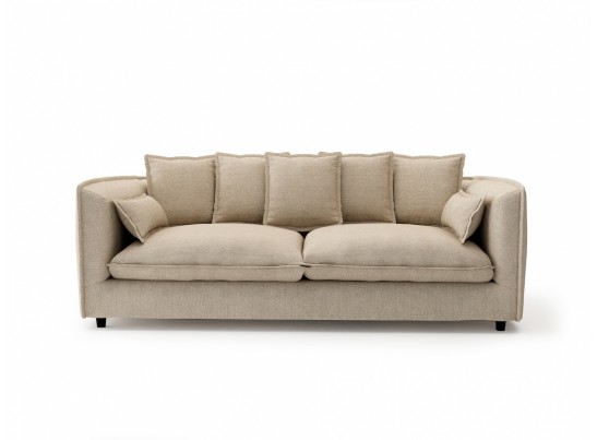 Диван Adam трехместный бежевый в Каменске-Уральском