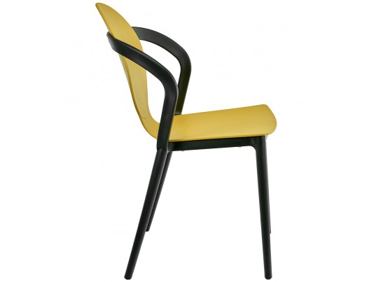 Стул SPOON горчичный в Каменске-Уральском