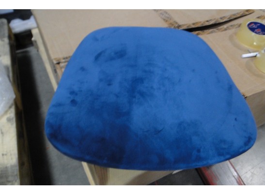 Стул Turin синий с золотыми ножками FR 0557Y в Каменске-Уральском