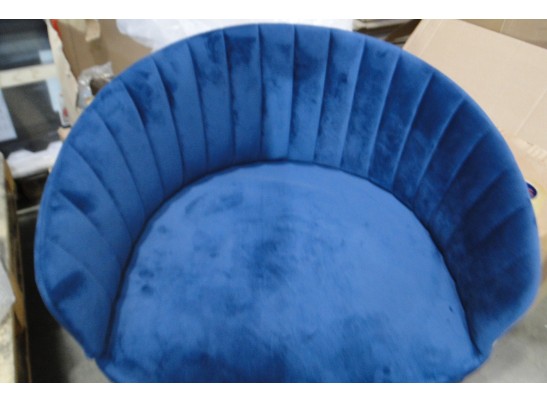 Стул Turin синий с золотыми ножками FR 0557Y в Каменске-Уральском