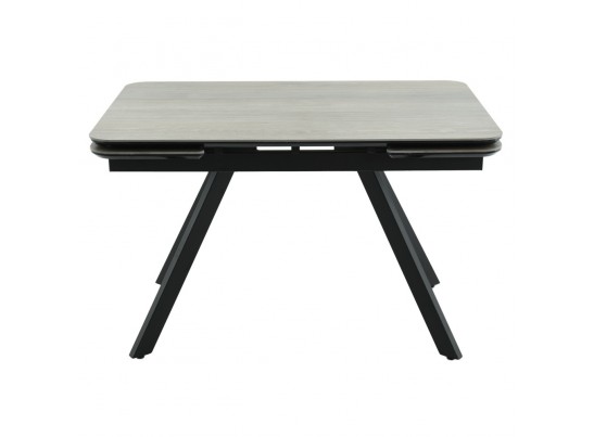 Стол Arthur раскладной 120-184x80x75см, керамогранит Dukale Henna, чёрный в Каменске-Уральском
