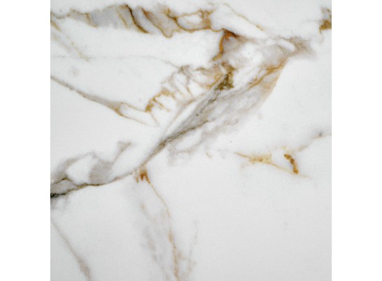 Стол Aura D110, керамогранит Ravena Natural, золотой в Каменске-Уральском