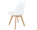 Комплект из 4-х стульев Eames Bon белый в Каменске-Уральском