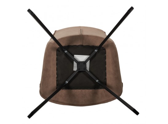 Стул Soft коричневый, искусственная замша в Каменске-Уральском