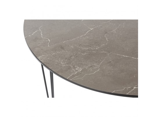 Стол Solution серый мрамор, 100см в Каменске-Уральском