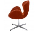 Кресло SWAN CHAIR терракотовый, искусственная замша в Каменске-Уральском