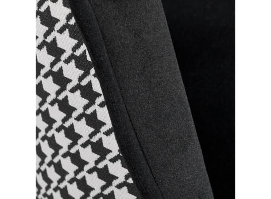 Стул полубарный Paola чёрный с жаккардом в Каменске-Уральском