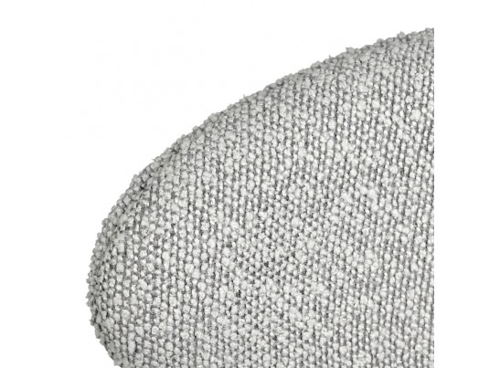 Стул Lucas светло-серый букле с ножками цвета орех в Каменске-Уральском