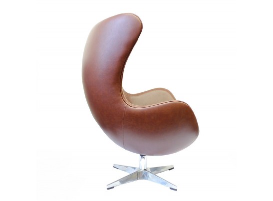 Кресло EGG CHAIR коричневый матовый в Каменске-Уральском