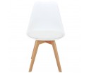 Комплект из 4-х стульев Eames Bon белый в Каменске-Уральском
