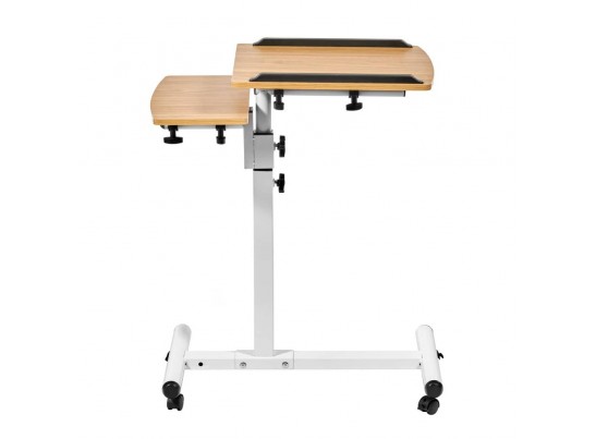 Стол многофункциональный Palma 60x40x62-96см, светлое дерево, белый в Каменске-Уральском