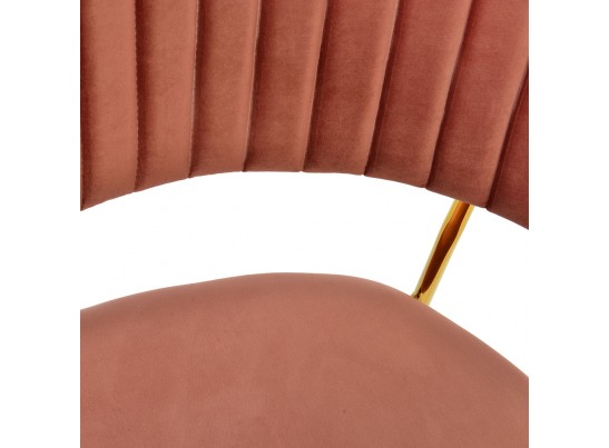 Комплект из 2-х стульев Turin пудровый с золотыми ножками в Каменске-Уральском