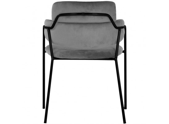 Стул Napoli серый с черными ножками в Каменске-Уральском